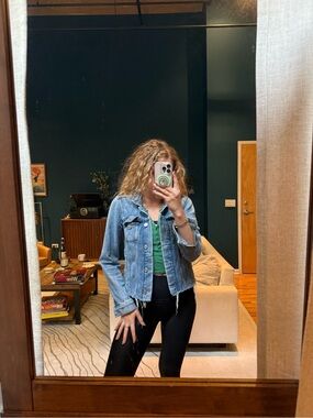 PAIGE Light Blue Denim Jacket